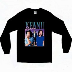 Keanu Reeves Homage 90s Long Sleeve Style