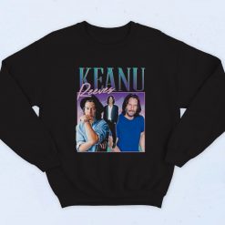 Keanu Reeves Homage Fashionable Sweatshirt