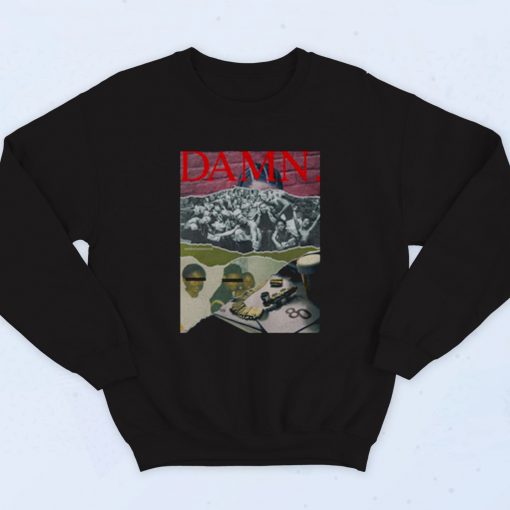 Kendrick Lamar Album Collage Fashionable Sweatshirt