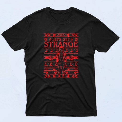 Lets Get Stranger Things Authentic Vintage T Shirt