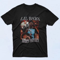 Lil Baby Harder Than Ever 90s T Shirt Style