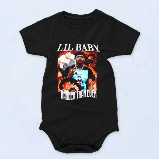 Lil Baby Harder Than Ever Baby Onesies Style
