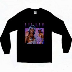 Lil Kim Girl Rapper 90s Long Sleeve Style