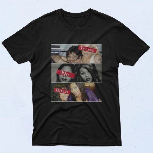 Lil Kim Trust No Bitch 90s T Shirt Style