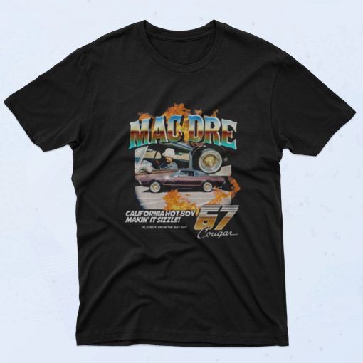 Mac Dre California Hot Boy 90s T Shirt Style