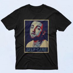 Mac Miller Malcolm Self Care 90s T Shirt Style