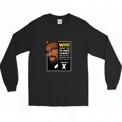 Malcolm Who Taught You To Hate Yourself 90s Long Sleeve Style