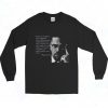 Malcolm X There Is No Better Than Adversity 90s Long Sleeve Style