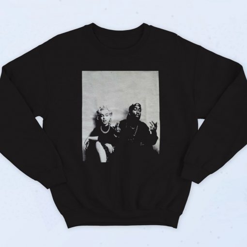 Marilyn 2pac In The Street Fashionable Sweatshirt