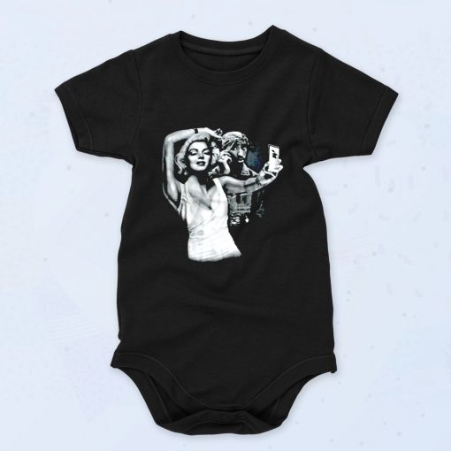 Marilyn Monroe Tupac Shakur Friends Baby Onesies Style