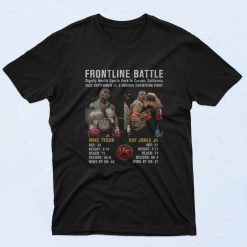 Mike Tyson Vs Roy Jones Jr 90s T Shirt Style