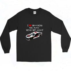 Nascar Kevin Harvick 2018 Watching With Daddy 90s Long Sleeve Style