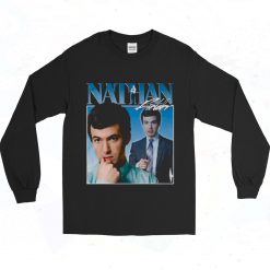 Nathan Fielder Retro 90s Long Sleeve Style