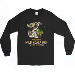 National Wild Koala Day 90s Long Sleeve Style