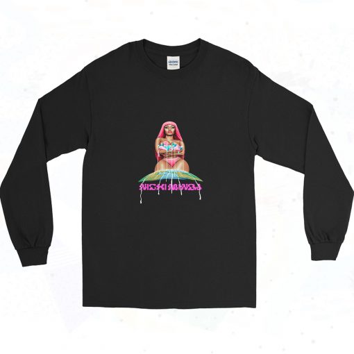 Nicki Minaj Wrld Tour 2019 Front 90s Long Sleeve Style