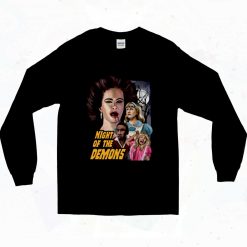 Night Of The Demons Vintage Movie 90s Long Sleeve Style