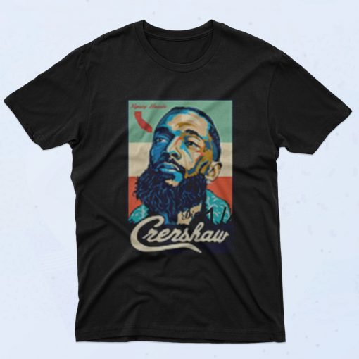 Nipsey Hussle Crenshaw 90s T Shirt Style