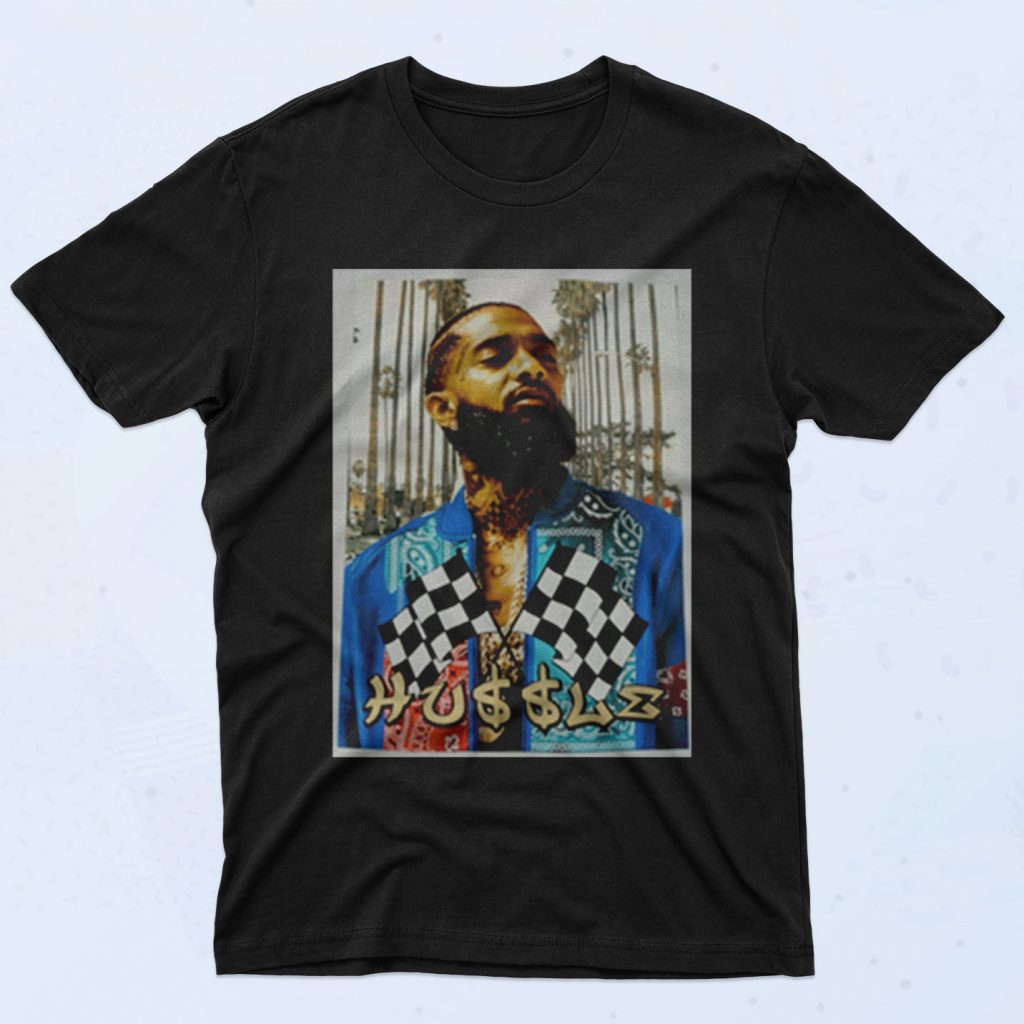 Nipsey Hussle Hip Hop Urban 90s T Shirt Style - 90sclothes.com