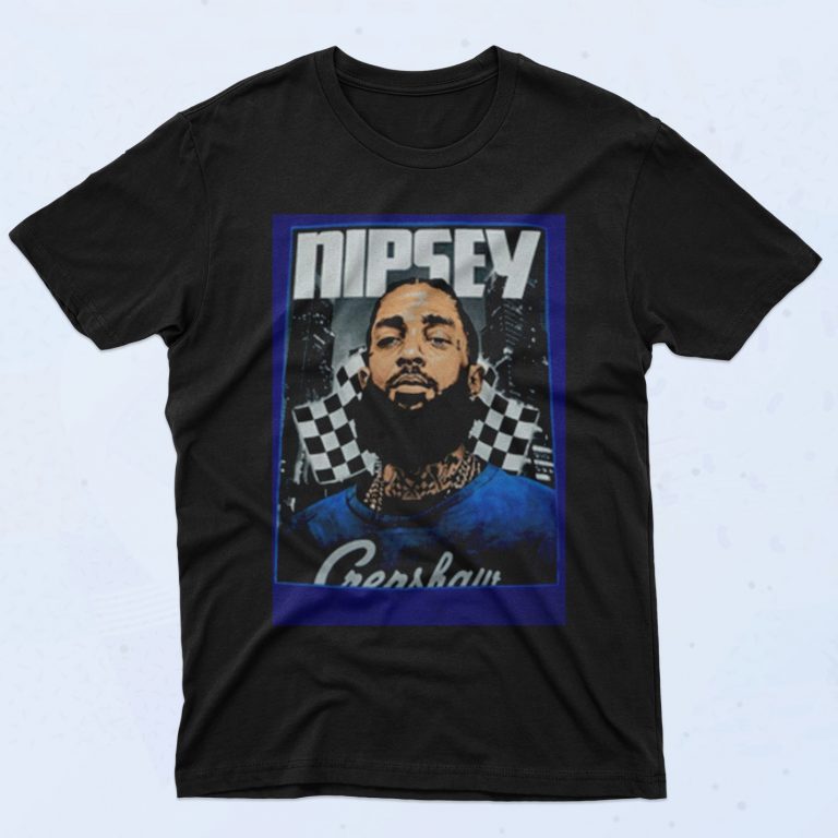 Nipsey Hussle Urban Rapper 90s T Shirt Style - 90sclothes.com