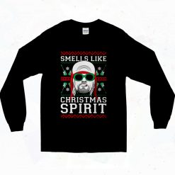 Nirvana Smells Like Christmas Spirit 90s Long Sleeve Style