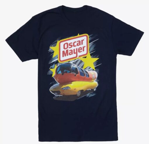 Oscar Mayer Wienermobile Like Hot Dog T Shirt 90s