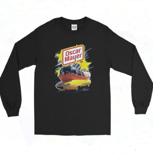 Oscar Mayer Wienermobile Retro Star Long Sleeve Style 9s