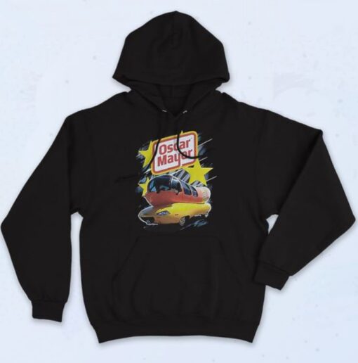 Oscar Mayer Wienermobile Vintage Style Hoodie 90s