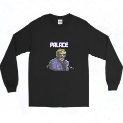 Palace Elton Purple 90s Long Sleeve Style