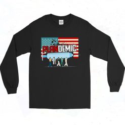 Pandemic 2020 Quarantine Social Distancing 90s Long Sleeve Style