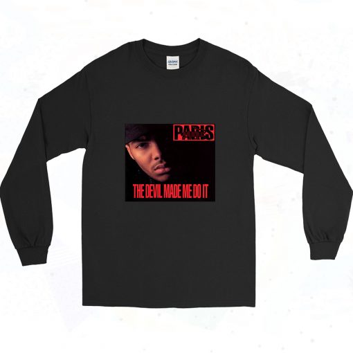 Paris The Devil Made Me Do It 90s Long Sleeve Style