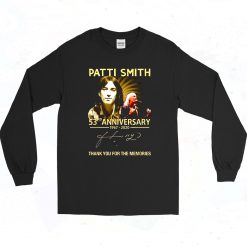 Patti Smith 53rd Anniversary 1967 2020 Thank You For The Memories Signature 90s Long Sleeve Style