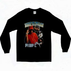 Pimp C Memory Rapper 90s Long Sleeve Style