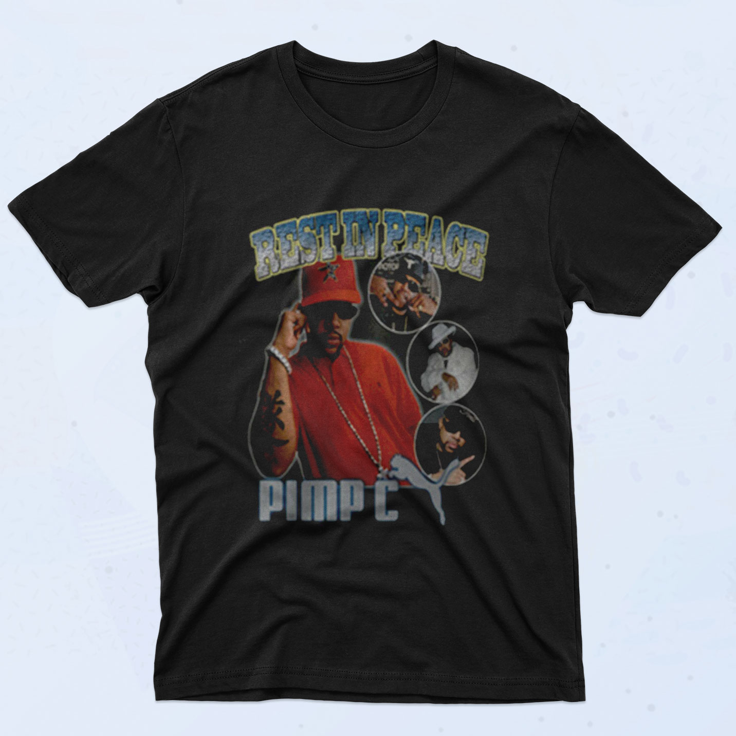 Pimp C Memory Rapper 90s T Shirt Style - 90sclothes.com