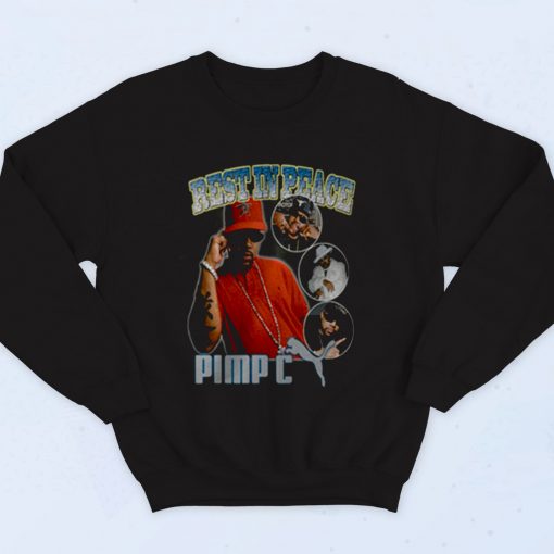 Pimp C Memory Rapper Fashionable Sweatshirt