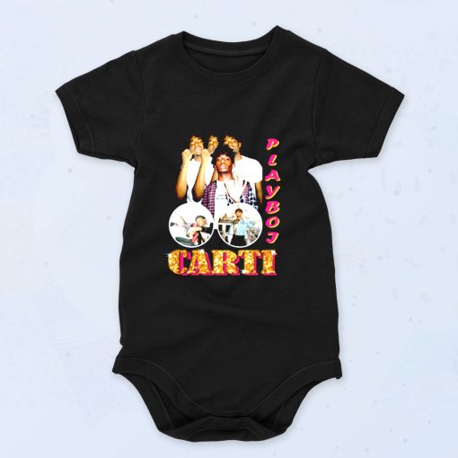 Playboi Carti Rapper Hip Hop Baby Onesies Style