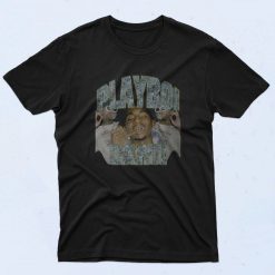 Playboi Carti Rich Hip Hop 90s T Shirt Style