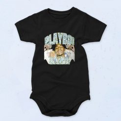 Playboi Carti Rich Hip Hop Baby Onesies Style