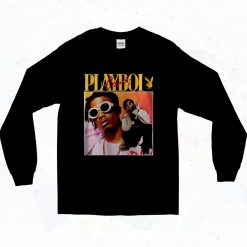 Playboi Carti Vintage Hip Hop 90s Long Sleeve Style