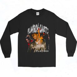 Playboy Carti Rap Homage 90s Long Sleeve Style