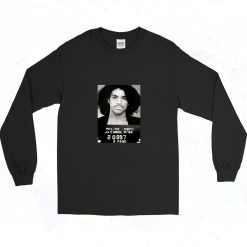 Prince Mugshot 90s Long Sleeve Style