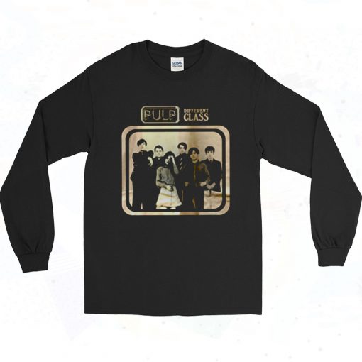 Pulp Different Class Britpop 90s Long Sleeve Style