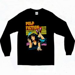 Pulp Fiction Uma Thurman 90s Long Sleeve Style