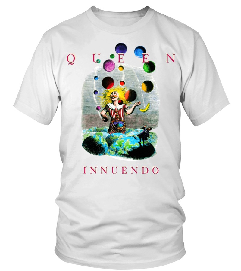 Queen Innuendo Funny Clown T Shirt - 90sclothes.com