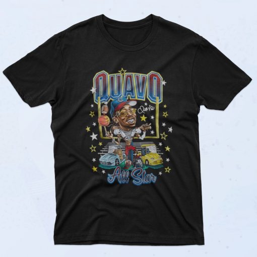 Quevo Migos All Star 90s T Shirt Style