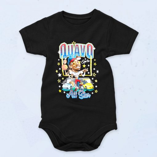 Quevo Migos All Star Baby Onesies Style