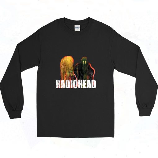 Radiohead The King Of Limbs 90s Long Sleeve Style