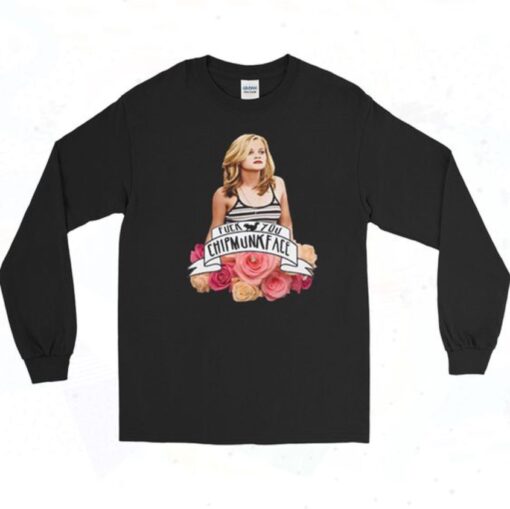 Reese Witherspoon Chipmunkface Long Sleeve Style 90s