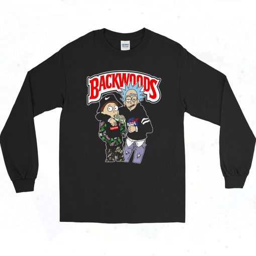 Rick And Morty Backwoods 90s Long Sleeve Style