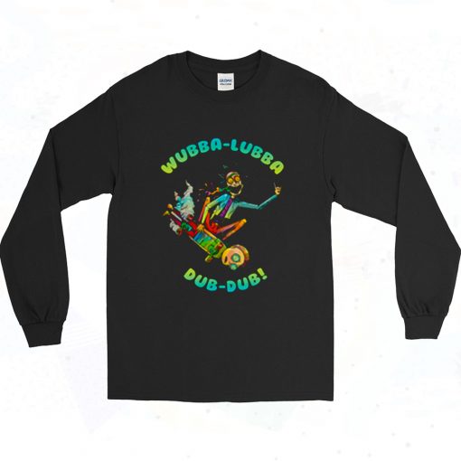 Rick And Morty Skate 90s Long Sleeve Style