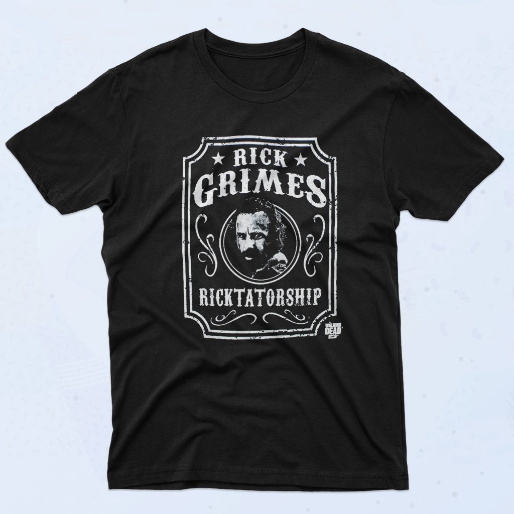 rick grimes black shirt